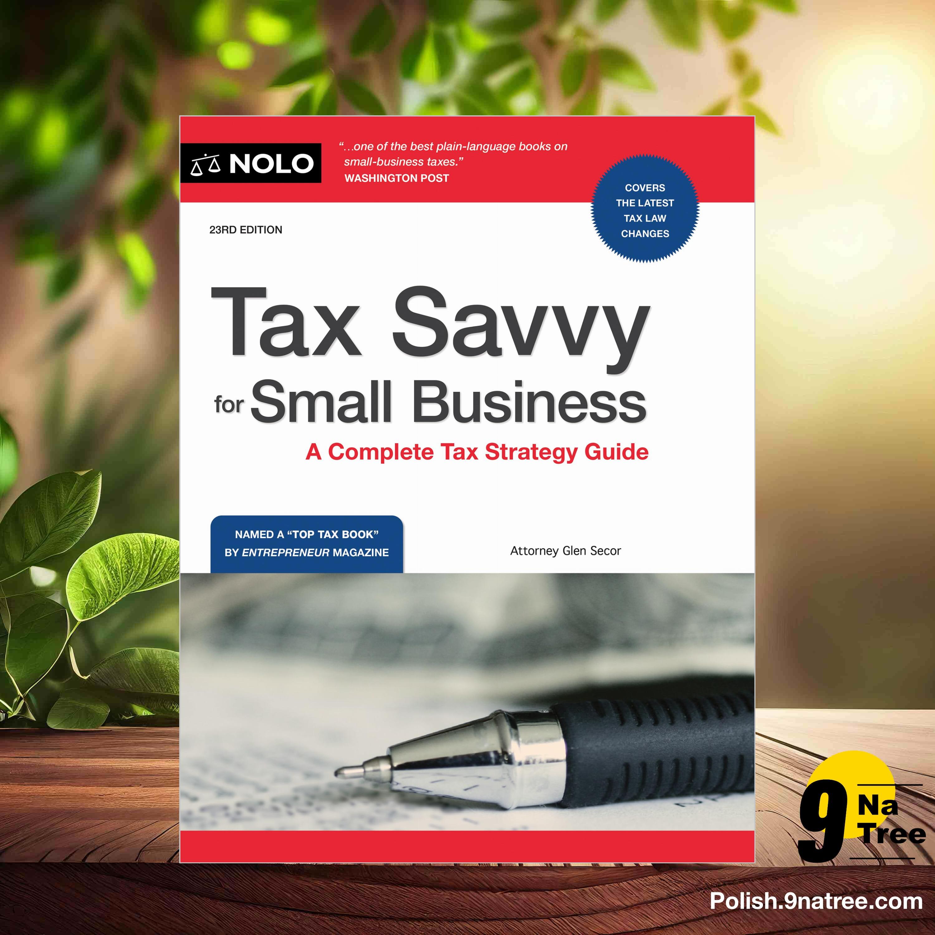 [Recenzja] Tax Savvy for Small Business: A Complete Tax Strategy Guide (Glen Secor Attorney) Streszczenie. episode artwork